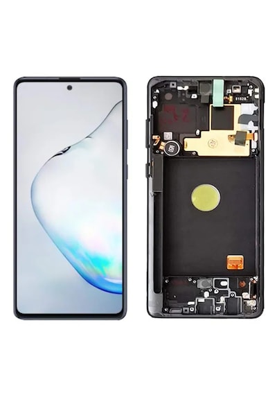 Samsung Galaxy Uyumlu Note10 Lite Lcd Ekran Dokunmatik Çıtalı