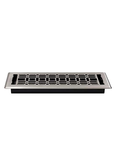 Decor Grates Ngh414-nkl Zemin Kaydı, Kaplama Nikel, 4 X 14