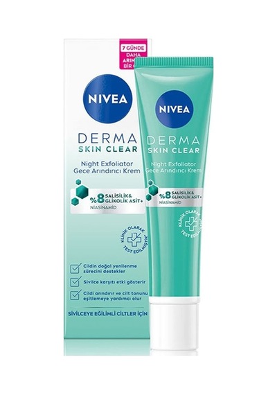 Nıvea Derma Skın Clear Gece Kremı 40 Ml