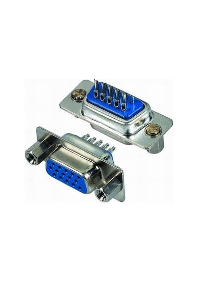 D-Sub Konnektör Hd15 Pin Lehim Dişi (10 Adet)