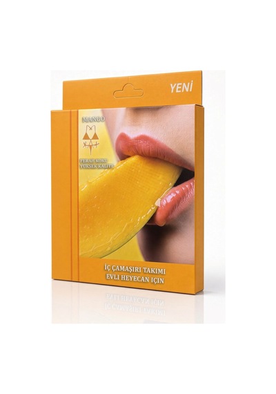 Colezium Mango Aromalı Yenilebilir İç Çamaşırı Takımı - Renkli / Standart Çok Renkli