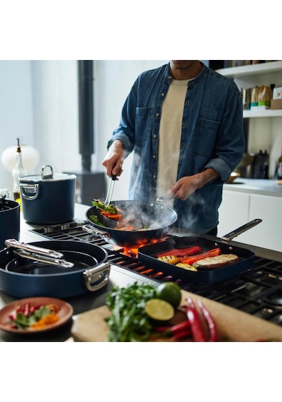 Joseph Joseph 45048 Space 32 Cm Wok Tava Lacivert