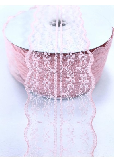 Hobigram Pembe Dantel Kurdele 3 Metre Genel