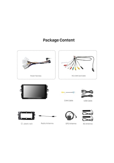 Toyota Aurıs 2011+ Multimedya Navigasyon Usb Kamera Carplayer 6 Ram