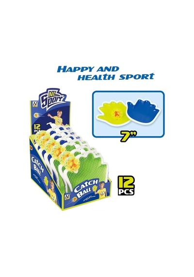 Catch Ball Yakalama Oyunu Topu - Standlı Eğlenceli Hobi Oyuncağı, 1 Adet Bx-316466