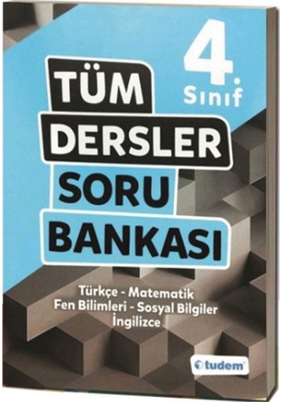 4.Sınıf Tüm Dersler Soru Bankası - Tudem Yayınları 4.Sınıf Tüm Dersler Soru Bankası - Tudem Yayınları