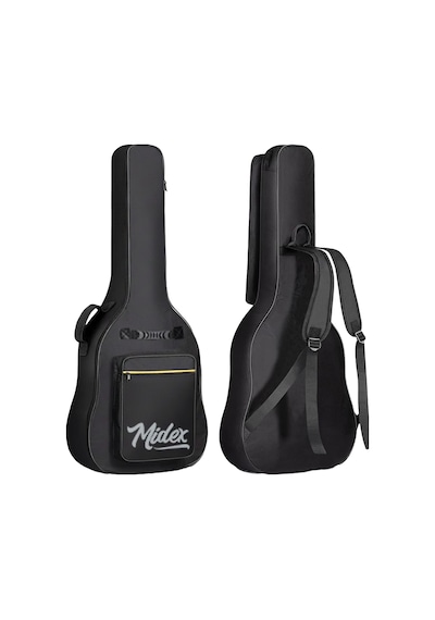 Midex Cg-390pk-xbag Pembe Renk Klasik Gitar 4/4 Sap Ayarlı Kesik Kasa Çanta Tuner Askı Capo Metod Pena