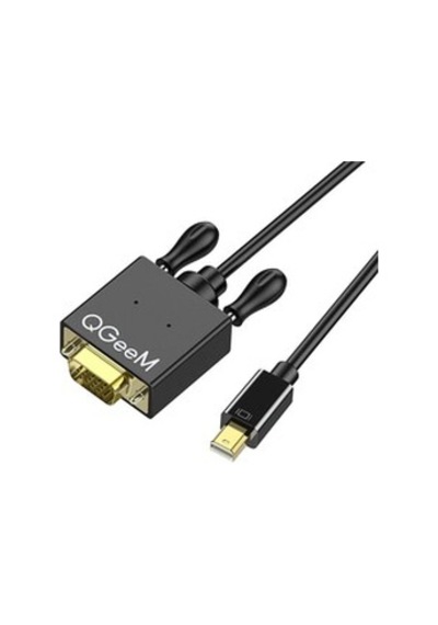 Lexroo Qg-hd29 Vga To Mini Display Port Kablo - Siyah