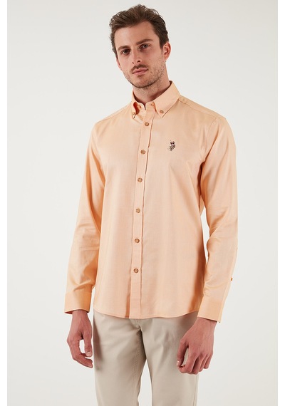 U.S. Polo Assn. U.s. Polo Assn Erkek Gömlek G081sz0042082904 Hardal Hardal