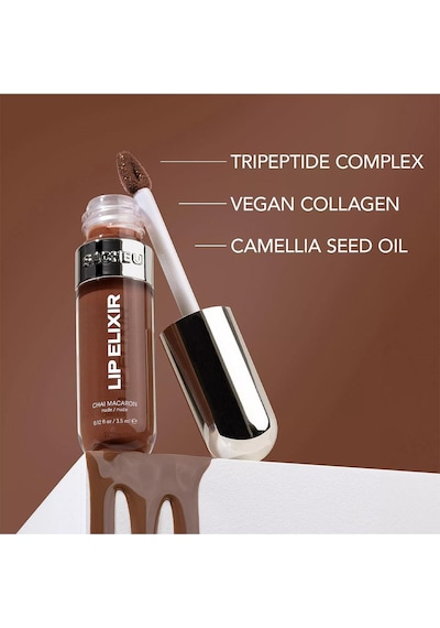 Sacheu Lip Elixir 3 Ü 1 Arada Renkli Dudak Parlatıcı 05 Chai Macaron 3.5ml 05 Chai Macaron