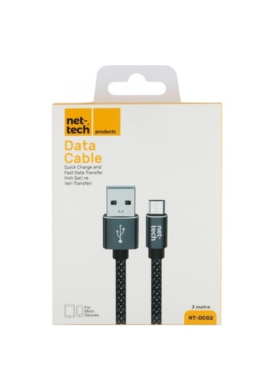 Nettech Nt-Dc02 Ip Örgü 300 Cm Micro Data Kablo (469322972)