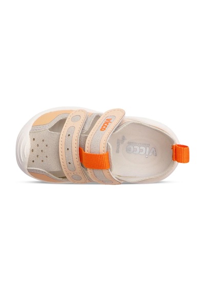 Vicco 950.e24y.214 Riga Erkek Bebek İlk Adım Ayakkabısı Bej