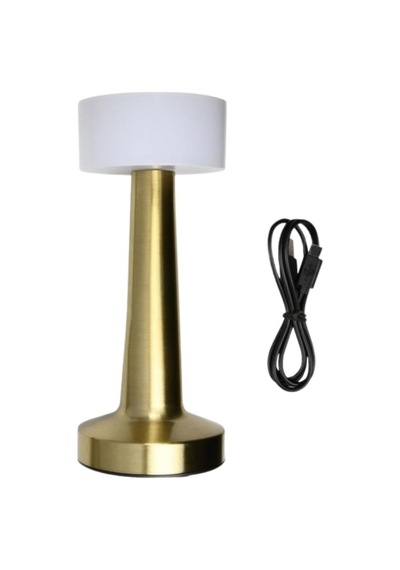 Şarjlı Dokunmatik Led Masa Lambası 3 Renk Dimmer Özellikli Mh-hs2133-9172 Beyaz