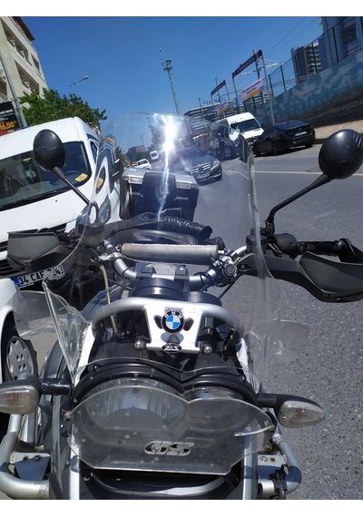 2004-2012 Bmw 1200Gs Uzun Cam Şeffaf 43Cm 4Mm 6Cm Uzun Zeus