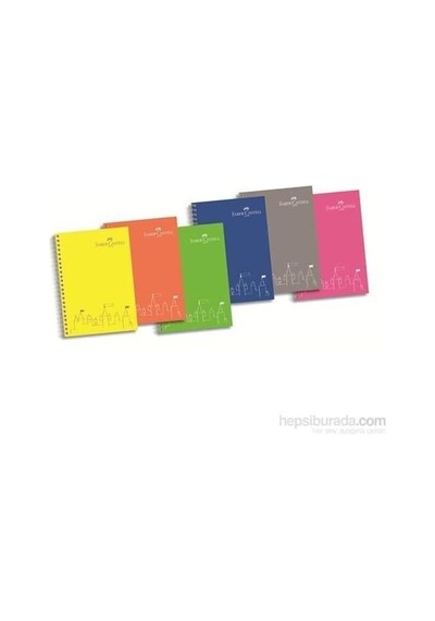 Spiralli Defter Plastik Kapak Çizgili 80 Yp A4 5075 400102