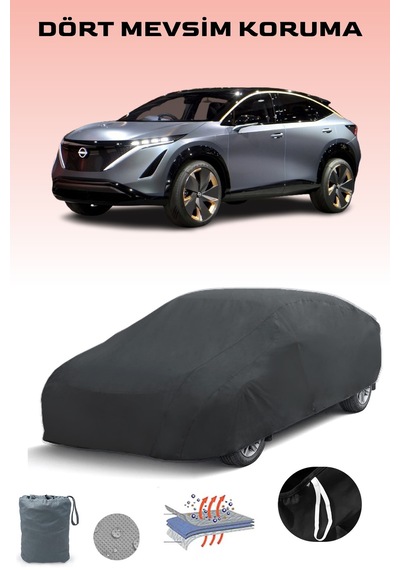 Siyah Nissan Ariya Concept Araba Brandası, Oto Örtüsü, Araba Çadırı Siyah