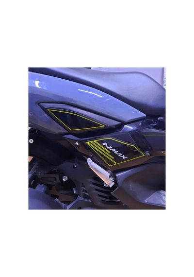 Hades Yamaha Nmax 2021-2025 Uyumlu Tank Pad Seti Nightflou Depo Koruma Siyah