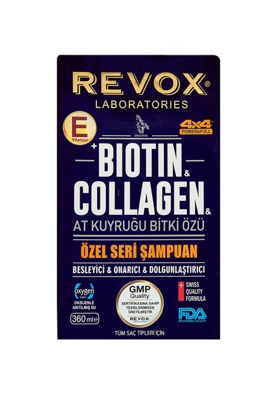 Revox Biotin&collagen At Kuyruğu Şampuan 360 Ml - 6 Adet Tarı