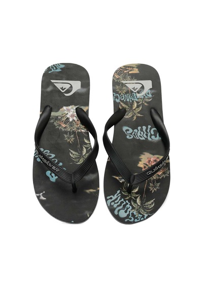 Quiksilver Molokaı Art 25 Siyah Erkek Parmak Arası Terlik Siyah