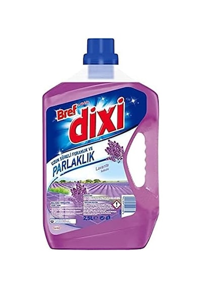 Dixi Lavanta Kokulu Yüzey Temizleyici, 2.5 Litre, 1 X 2500 Ml 1000'li Set