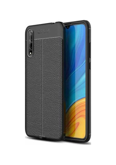 Huawei P Smart S (Y8P) Kılıf Zore Niss Deri Desenli Silikon Kılıf