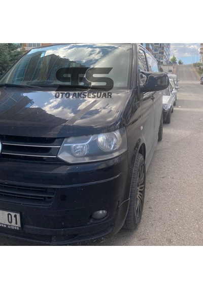 Transporter T6-t7 Uyumlu Yarasa Batman Ayna Kapağı Plastik Piano Black 2010-2022 Transporter T6 Ayna