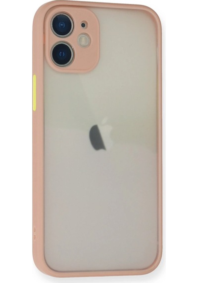 Gld-spt- Newface Apple Uyumlu iPhone 11 Pro Max Kılıf Montreal Silikon Kapak - Pembe