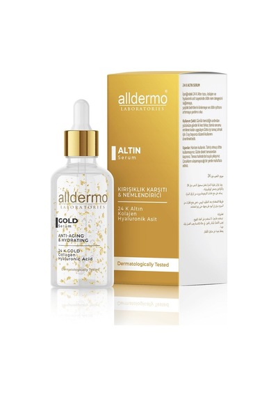 Alldermo Gold  Karşıtı 24K Serum 30 ML