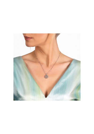 Multicolor Zirkon Taşlı Oval Tasarım At Nalı Detaylı 925 Ayar Güm
