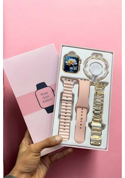 Akıllı Saat Bluetooth Bağlantılı Gps Takibi Uczg39saat2 Pembe
