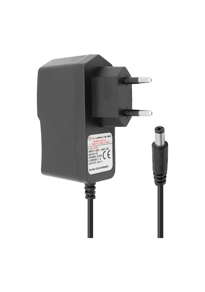 Powermaster Pm-5401 8.4 Volt 1 Amper Lityum Pil Şarj Cihazı Adaptörü 5.5x2.5 Uç