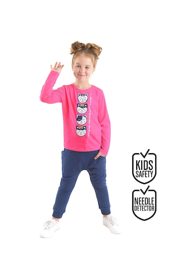 Japan Cats Kız Çocuk T-shirt Pantolon Takım
