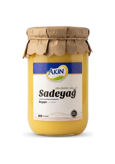Akın Saf Doğal Koyun Sade Yağı 500 Gr Ghee, Sarı Yağ Ve Eritilmiş Tereyağı