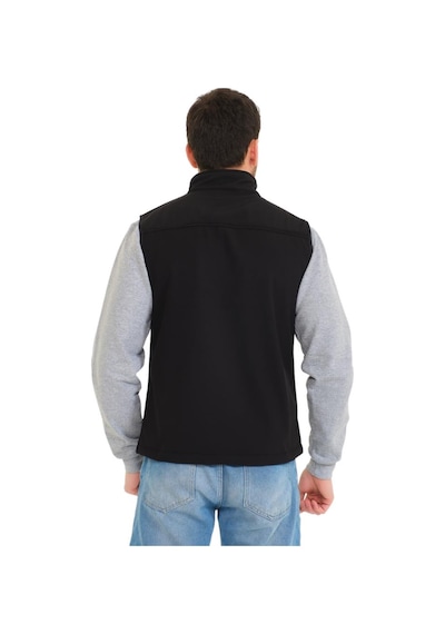 Şensel, Softshell Yelek, Siyah 118E2250 Su Itici,Rüzgar Geçirmez 001