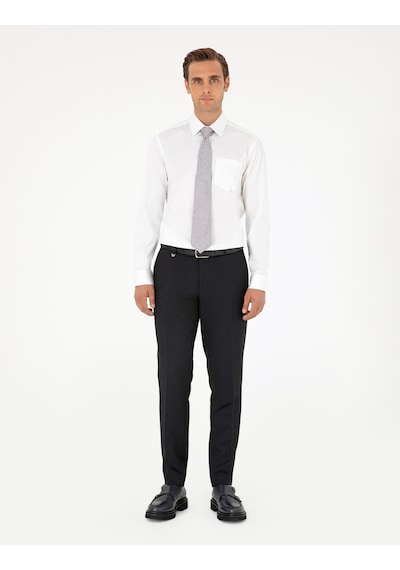 Pierre Cardin Erkek Beyaz Gömlek Basic 50292536-vr013 Beyaz