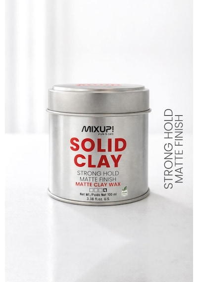 Solid Clay Güçlü Mat Dokulu Wax 100 Ml