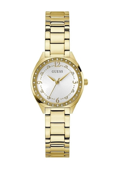 Guess Gugw0767l2 Altın Kaplama Taşlı Kadın Kol Saati Altın