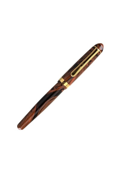 Platinum 3776 Marble Ebonite Dolma Kalem Çok Renkli