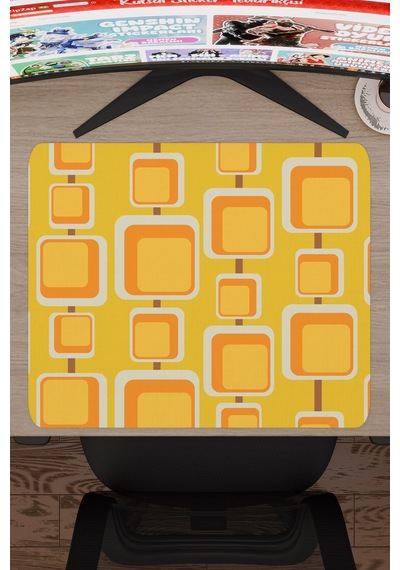 Retro 60 Lar Kaymaz Dikişli Kauçuk Oyuncu Mousepad V4 - 48x40 Xl Gaming Mouse Pad Fare Altlığı