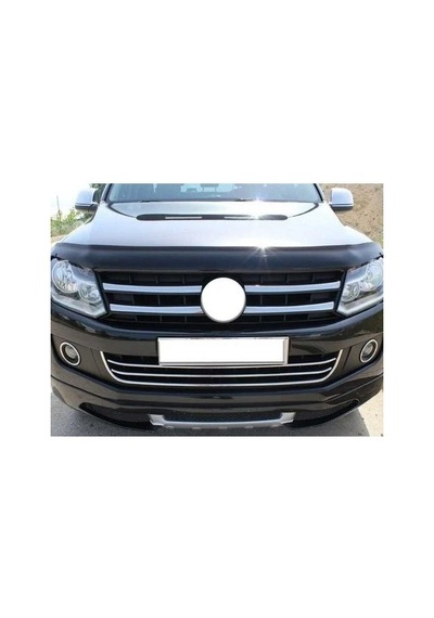 Volkswagen Amarok Uyumlu Krom Ön Tampon Çıtası 2010-2016 Arası 3 Parça