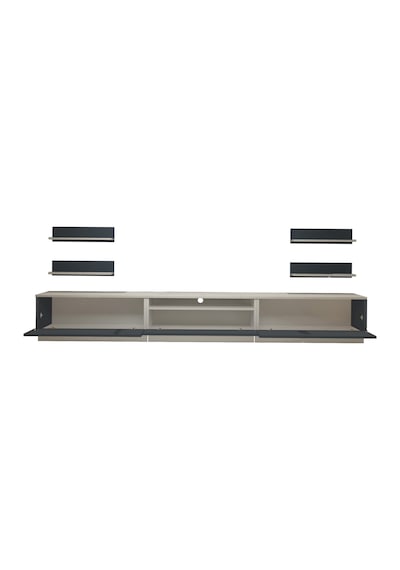 Decoraktiv Trendstyle 270r Mdf Tv Ünitesi Tv Sehpası Beyaz - Antrasit