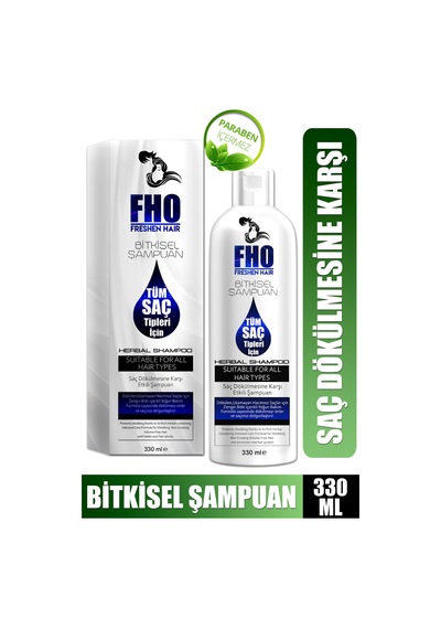 Freshen Hair Dökülme Karşıtı Bitkisel Şampuan 330 ML