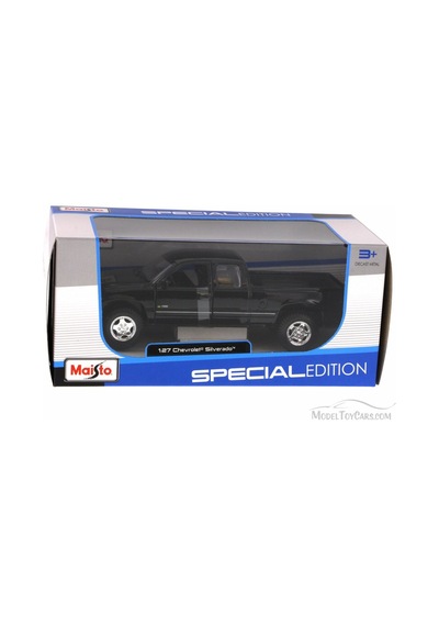 Maisto Chevrolet Silverado 1/27 Siyah Model Araba