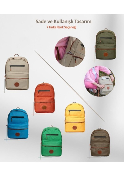 NPO nJoy 16" Unisex Notebook & Günlük Sırt Çantası