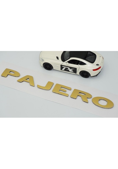 Dk Tuning Pajero V31 V32 V33 Gold Abs 3m Bagaj Yazı Logo