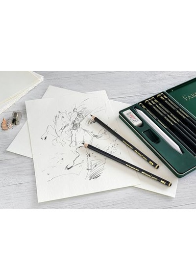 Faber-castell Pitt Matt Dereceli Kurşun Kalem, 4b, Ultra Mat, Parlama Yapmaz, Siyah Beyaz Çizimler İçin, Teknik Çizim Ve Eskiz İçin Dayanıklı Uç 124-Pembe Faber-castell Pitt Matt Dereceli Kurşun Kalem, 4b, Ultra Mat, Parlama Yapmaz, Siyah Beyaz Çizimler İçin, Teknik Çizim Ve Eskiz İçin Dayanıklı Uç 124-Pembe
