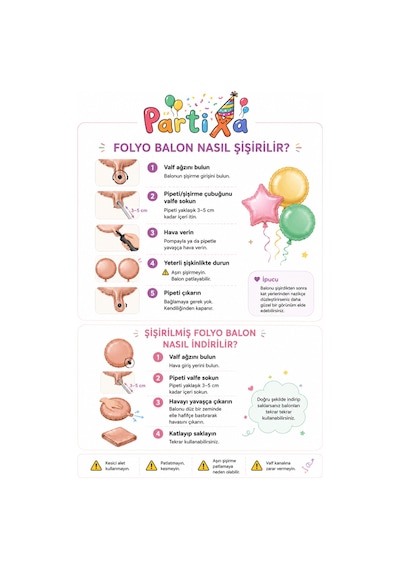 1-9 Yaş Doğum Günü Balon Seti 32 İnç Folyo Rakam Balon Ve 7'li Balon Standı Çoklu Renkli