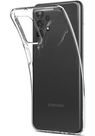 Spigen Galaxy A13 Kılıf Acs0437 Liquid Crystal 4 Tarafı Şeffaf