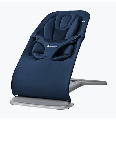 Bouncer & Taşıyıcı Seti Evolve Midnight Blue & Omni Deluxe Mesh Midnight Blue