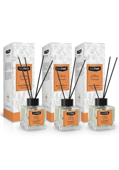 Deep Fresh Çubuklu Oda Kokusu Turunçgil 100 Ml X 3 Adet